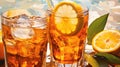 background glass tea drink iced Royalty Free Stock Photo