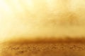 Background of gold foil texture with light reflections Royalty Free Stock Photo