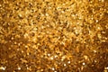 Background of gold sequins