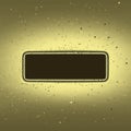 A background of gold texture, a direct light source Royalty Free Stock Photo