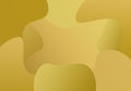 Background in golden irregular oval shapes.