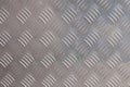 Background of gray aluminium wall Royalty Free Stock Photo