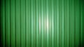 Background of green corrugated metal sheet Royalty Free Stock Photo