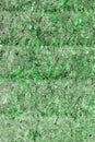 Background is green felt cloth, the texture of the material with the pile threads Royalty Free Stock Photo