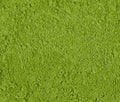 Background of green powder, border surface close up of powdered