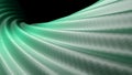 Background green waved surface - 3D rendering illustration