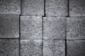 Background with grey construction bricks/blocks