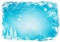 Background grunge ice pattern . vector illustration Royalty Free Stock Photo