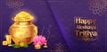 Background for Happy Akshay Tritiya religious festival of India celebration