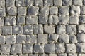 Background of harmonic cobble stones Royalty Free Stock Photo
