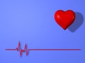 Background_heart Royalty Free Stock Photo