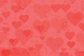 Background Heart Red,Vector Illustration. EPS10 Royalty Free Stock Photo