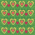 Background with hearts Royalty Free Stock Photo