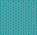 Background with honeycombs pattern on basis of flower of life