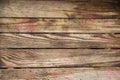 Background of horizontal wooden boards. Texture of box planks. Wood is susceptible to damage by the beetle Royalty Free Stock Photo