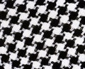 Background with houndstooth fabric pattern Royalty Free Stock Photo