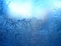 Background: Ice on the glass with wather Royalty Free Stock Photo