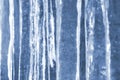 Background of icicles Royalty Free Stock Photo