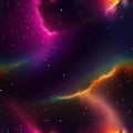 Abstract fantasy galaxy background