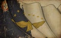 Old Paper Print - Waving Flag of Azores