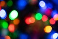 background image, colored lights in the dark Royalty Free Stock Photo