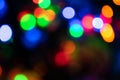 background image, colored lights in the dark Royalty Free Stock Photo