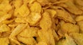 Background image of corn flakes on a table Royalty Free Stock Photo