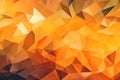 background image that features a series of irregularly-shaped polygons in shades of yellow and orange Generative AI