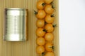 The background image of the food supplies quarantine food crisis on white. Macaroni, canned food, tomatoes