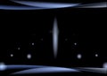 Background image glowing orbs fantasy art beauty dark gray blue