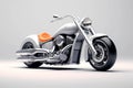 background image. grey motorcycle, biker, grey road bike white background.