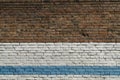 Photo of an old textured brick wall Royalty Free Stock Photo