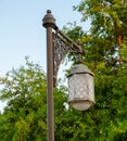 Background image of outdoor arabic hanging lamp shade.. Arabic style