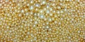 Background image of Pile of Pearls. Selective focus