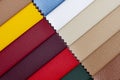 Background image - stripes of leather of different colors