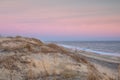 Empty, Unspoiled Beach on the Outer Banks of North Carolina Royalty Free Stock Photo