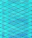 Background image of watery blue rhombuses