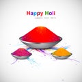 Background of indian festival colorful holi