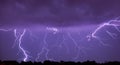 This background invites you to embrace the captivating beauty and intensity of a stormy night. Royalty Free Stock Photo