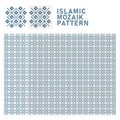 Islamic pattern background customizable Royalty Free Stock Photo