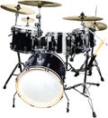 Drum Kit Isolated on White Background