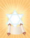 Background of Jewish holiday Simchat Torah