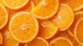 Background of juicy orange slices Royalty Free Stock Photo