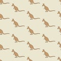 Background with kangaroo