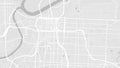 Background Kansas City, Missouri map, USA, white and light grey city poster. Vector map with roads and water Royalty Free Stock Photo