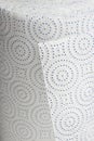 Background of kitchen roll paper towel Royalty Free Stock Photo
