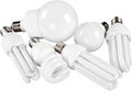 Six Energy Efficient Bulbs - Isolated