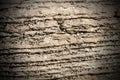 Background of Layered Rock - Stone of Lessinia Italy Royalty Free Stock Photo