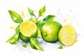 Background lemon fruit yellow slice vegetarian food citrus fresh juicy healthy organic