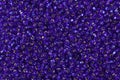 Background of light purple seed beads.